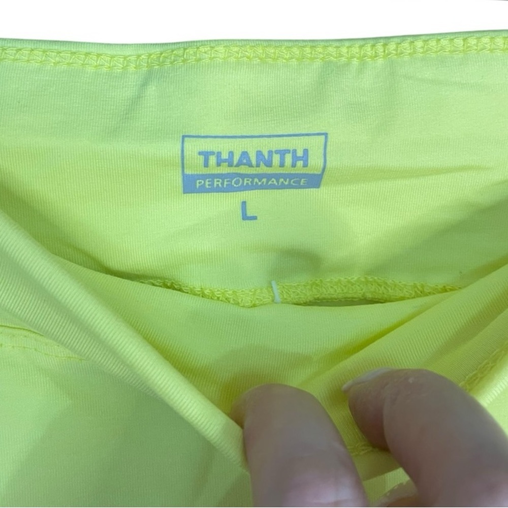 Thanth Performance Active Leggings Yellow - Picture 2 of 5